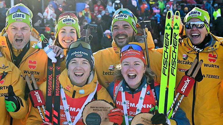 Biathlon: Weltcup - Selina Grotian und Justus Strelow (beide M) holen einen wichtigen Erfolg für das deutsche Team. Biathlon: Weltcup - Selina Grotian und Justus Strelow (beide M) holen einen wichtigen Erfolg für das deutsche Team.