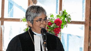 Regionalbischöfin Dorothea Greiner hielt eine sehr aufbauende Predigt. Regionalbischöfin Dorothea Greiner hielt eine sehr aufbauende Predigt.