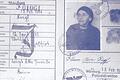 Letzte Spur von Klara Krapf: Ihr Personalausweis wurde 1943 von Theresienstadt an die Gemeinde Wonfurt geschickt, wo er heute im Archiv aufbewahrt ist.