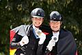 Paris 2024 - Pferdesport       -  Viel Schlaf haben Isabell Werth und Jessica von Bredow-Werndl nach ihrem grandiosen Olympia-Abschluss nicht bekommen.