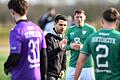 Trainer Victor Kleinhenz (FC Schweinfurt 05) und seine Mannschaft hoffen auf einen Sieg im Testspiel gegen den FV 04 Würzburg.