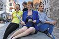 Vier Zuckerfeen auf einen Streich: Astrid Hoffmann, Eva Röll, Sophia Holtze und Nadine Kolb (von links).