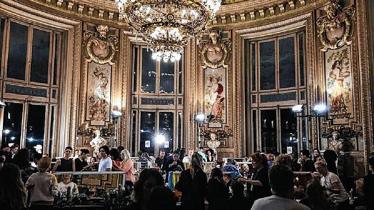 Eine der Locations auf der Fashion-Week in Paris. Eine der Locations auf der Fashion-Week in Paris.