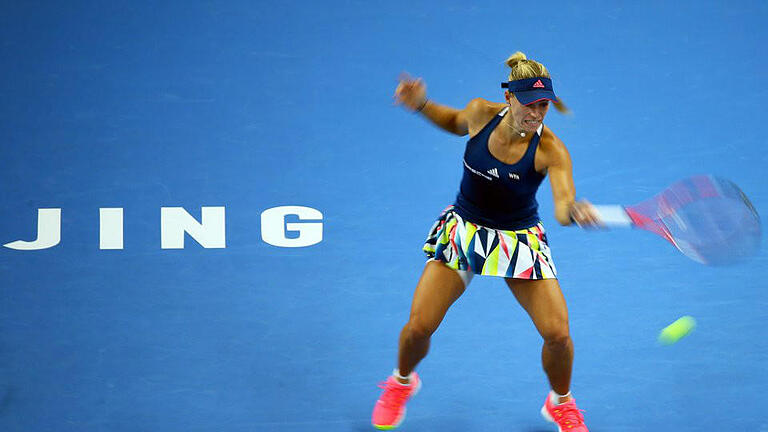 Nummer eins       -  Angelique Kerber hatte ein wenig Mühe in Peking. Foto: Wu Hong