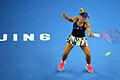 Nummer eins       -  Angelique Kerber hatte ein wenig Mühe in Peking. Foto: Wu Hong