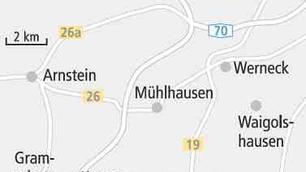 Fährbrück im Tal sieht man von überall