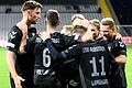 Am Mittwoch bejubelten die Spieler des TSV Aubstadt noch das 3:3 bei Bayern München II. Am Samstag haben sie frei.