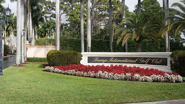 Polizei: Secret Service hat auf Verdächtigen geschossen       -  Trump spielte während des Vorfalls Golf in seinem Klub in Florida. (Archivbild)