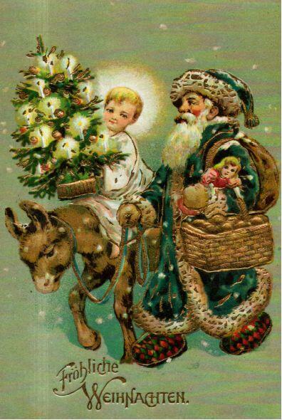 Auch so sah eine Weihnachtskarte im Jahr 1908 aus. Auch so sah eine Weihnachtskarte im Jahr 1908 aus.