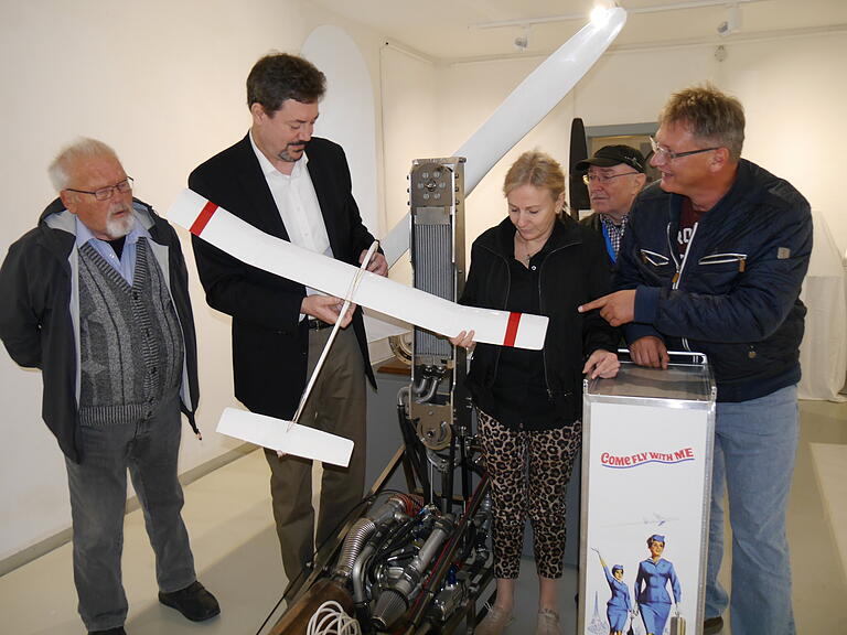 Mit Modellfliegern fing alles an: Christofer Dittmar stammt aus einer Dynastie von Schweinfurter Flugzeugpionieren.