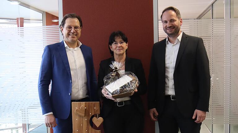 Im Bild Vorstandssprecher Frank Hefner, Elke Seubert und Frank Glinka. Im Bild Vorstandssprecher Frank Hefner, Elke Seubert und Frank Glinka.