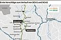 So könnten die neuen Stromautobahnen Nordwestlink und Suedwestlink durch Main-Spessart verlaufen