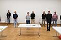 Sie lenken künftig die Geschicke der Gärtnergemeinde Segnitz. Die neuen und alten Gemeinderäte (von links) Kerstin Wirsing, Christian Lauck, Elke Breucker, Eva-Maria Stark, Achim Volkamer, Christian Wunder, Bürgermeister Peter Matterne, Dennis Bischof und Peter Müller.