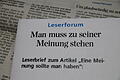 Bundesweiter Imageschaden