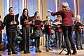 Jugendchor singt beim Abendlob