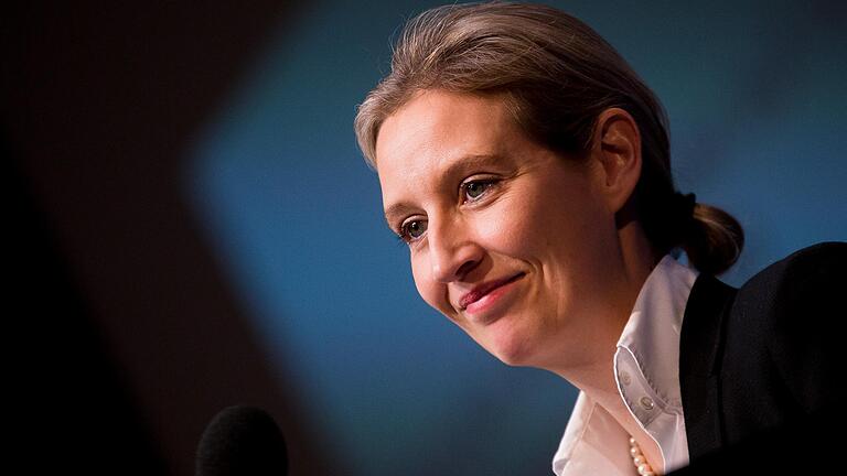 Alice Weidel, Fraktionsvorsitzende der AfD im Bundestag