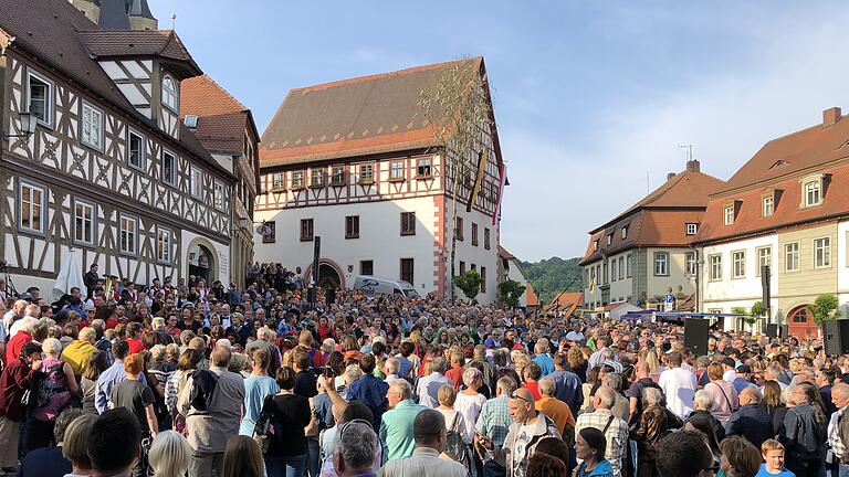 Der Chor der 1000 Stimmen in Zeil.