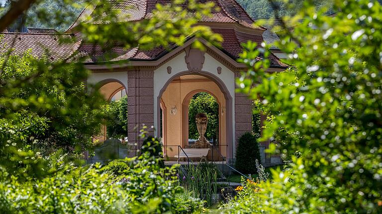 Im Schlosspark.