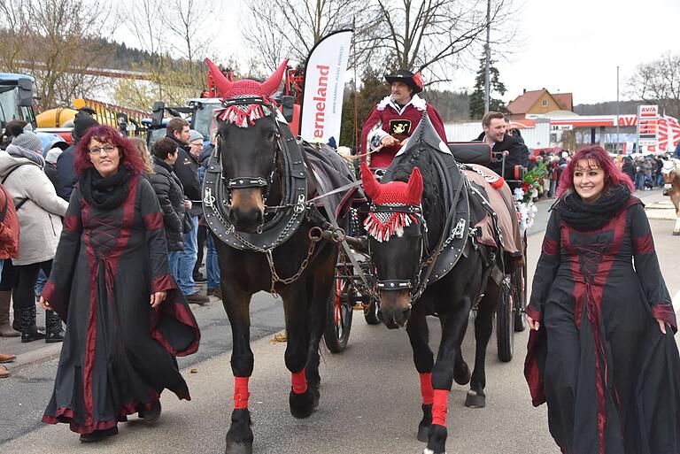 Gespanne beim Umzug, einfach ein Blickfang Gespanne beim Umzug, einfach ein Blickfang
