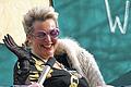 Volles Programm: Brigitte Nielsen bei &bdquo;Wetten Dass?&ldquo; am Rosenmontag in Neustadt.