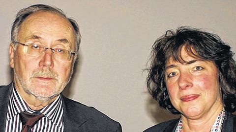 Unterhaltsame Erzähler: Die Sprachwissenschaftler Professor Norbert Richard Wolf und Monika Fritz-Scheuplein.