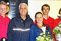 Die Clubmeister 2016 des GC Maria Bildhausen (von links): Präsident Volker Mauer, Kilian Rudolf, Jochem Kehl, Eva Herrmann, Sven Neubert, Bettina Homberg und Julia Roth.