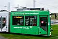 Die Taktung der Straßenbahnlinie 2&nbsp; während des Würzburger Kiliani-Volksfestes wird erhöht. Besucherinnen und Besucher des Volksfestes können doppelt so oft zur Talavera fahren als normal.