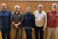 Der neue Vorstand des Ruderclubs Zellingen (von links): Thomas C. Becker (Schriftführer), Herbert Preißner (2. Vorstand, Verwaltung), Gudrun Borsdorf (Kassiererin), Otmar Endrich (1. Vorstand) und Jürgen Fischer (2. Vorstand, Sport).