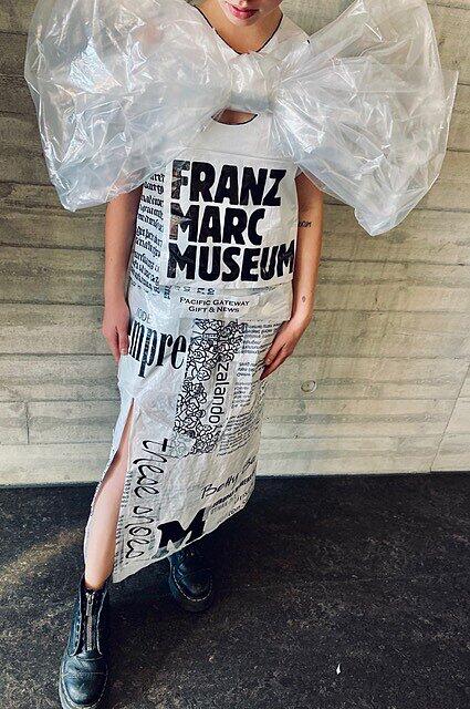 Tütenkreation Museumskleid. Tütenkreation Museumskleid.