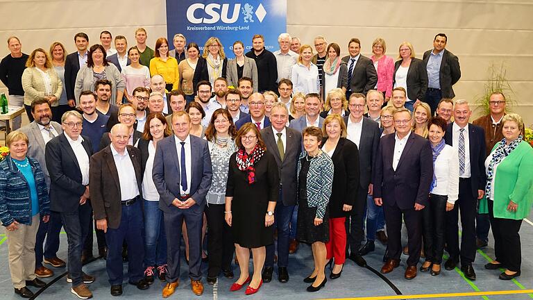 Der CSU-Kreisverband Würzburg Land hat am Montag seine Kreistagskandidaten für die Kommunalwahl am 15. März 2020 nominiert.