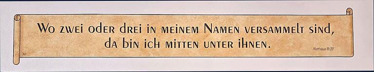 Der Vers aus Matthäus 18:20