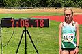 Sara Baunach lief in Münnerstadt eine tolle Bestzeit über 2000 Meter.