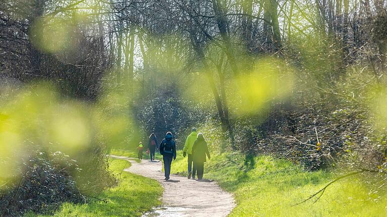 Zehn Kilometer mitten durch die Natur: Der Kulturweg 'Blechkatzen im Honischland' in Niedernberg im Landkreis Miltenberg ist eine perfekte Strecke im Frühling. Zehn Kilometer mitten durch die Natur: Der Kulturweg 'Blechkatzen im Honischland' in Niedernberg im Landkreis Miltenberg ist eine perfekte Strecke im Frühling.