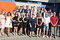 Die Absolventen der Mittelschule Volkach.
