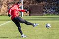 Marvin Pourié, hier in der vergangenen Woche beim Individualtraining in Randersacker, soll die Würzburger Kickers noch in dieser Transferperiode verlassen.