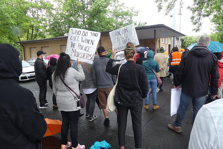 BLM-Demo in Schweinfurt BLM-Demo in Schweinfurt