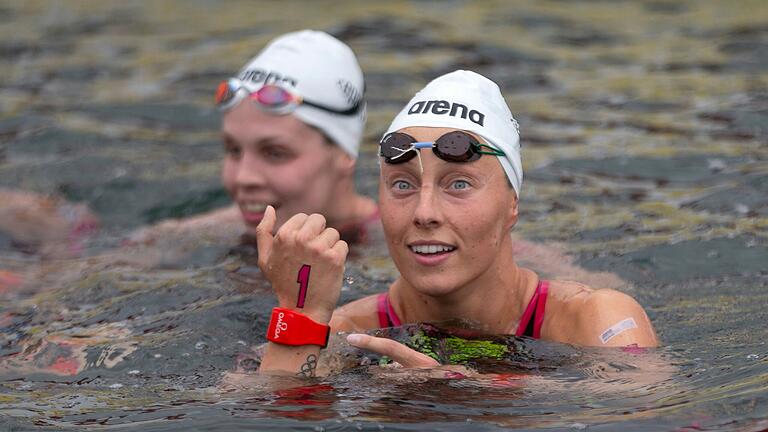 Kürte sich auch über die 5 km zur Europameisterin: Die Würzburger Freiwasserschwimmerin Leonie Beck. Kürte sich auch über die 5 km zur Europameisterin: Die Würzburger Freiwasserschwimmerin Leonie Beck.
