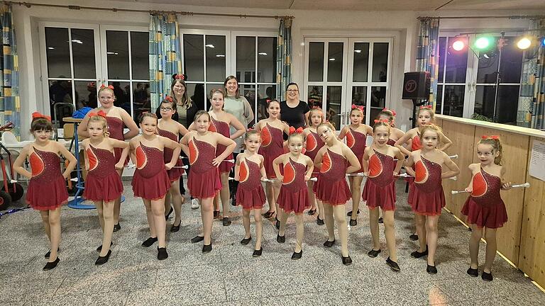 Die Majorettes aus Herlheim. Die Majorettes aus Herlheim.