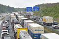 13 865 Stunden standen Autofahrer auf Bayerns Autobahnen 2016 im Stau &ndash; das entspricht knapp 578 Tagen. Dies geht aus Zahlen des bayerischen Innenministeriums hervor. Das Bild zeigt die A3 bei Würzburg.