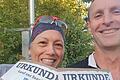 Bike - Lauf - Bike, Alicia Garcia (links) und Lukas Härder vom SV Herschfeld absolvierten ein Mammutprogramm.