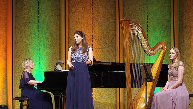 Das Trio Melodia beim Kissinger Winterzauber       -  Das Trio Melodia beim Kissinger Winterzauber