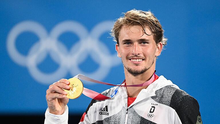Olympiasieger Alexander Zverev       -  Tennisprofi Zverev will seinen Olympia-Sieg von Tokio wiederholen.