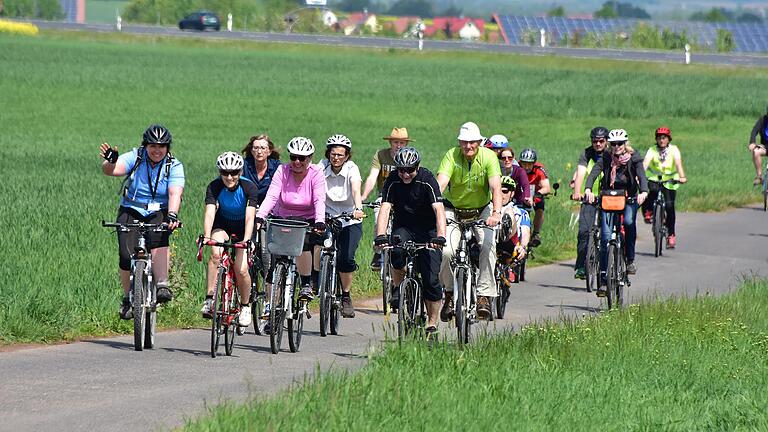 Der Radelspaß im Werntal findet in diesem Jahr am 28. April statt. Der Radelspaß im Werntal findet in diesem Jahr am 28. April statt.