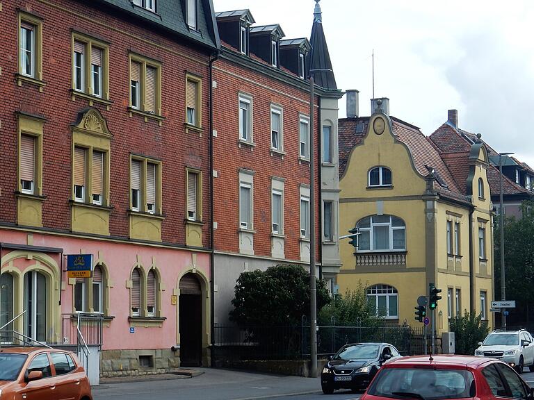 Gebäude aus der Gründerzeit an der Niederwerrner Straße.