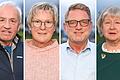 Blicken mit Wehmut auf den Wegzug der Karmelitinnen aus ihrer Gemeinde Rödelmaier: (von links) Benno Sterzinger, Marianne Pretscher, Helmut Hornung und Carola Kroczek.