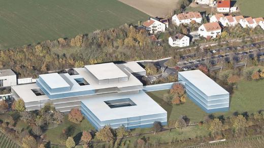 Generalsanierung: Die Klinik Kitzinger Land als Entwurf, wie alles nach der 76-Millionen-Euro-Generalsanierung aussehen könnte. Die blauen Flächen sind Neubauten. Das Gebäude rechts, das ebenfalls noch sein Gesicht verändern kann, dient zunächst als Ausweichquartier während des Klinikumbaus und könnte später zu einem Ärztehaus und Teil des geplanten Gesundheitszentrums werden. Generalsanierung: Die Klinik Kitzinger Land als Entwurf, wie alles nach der 76-Millionen-Euro-Generalsanierung aussehen könnte. Die blauen Flächen sind Neubauten. Das Gebäude rechts, das ebenfalls noch sein Gesicht verändern kann, dient zunächst als Ausweichquartier während des Klinikumbaus und könnte später zu einem Ärztehaus und Teil des geplanten Gesundheitszentrums werden.