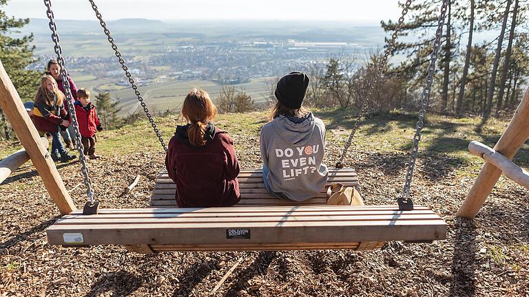 Der Schwanberg ist bei Ausflüglern zu jeder Jahreszeit beliebt. Aber das ist nur einer der Gründe, die ihn laut Gutachten als Standort für ein Naturparkzentrum qualifizierten.