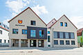Das Rathaus Werneck präsentiert sich nach der Sanierung mit zeitgemäßer, ruhiger Fassade.