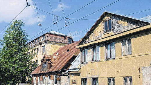 Das ehemalige Getto von Riga ist weitgehend erhalten.