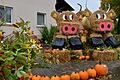 Liebevoll hatte der Obst- und Gartenbauverein den Ortseingang zum Bauernmarkt geschmückt.